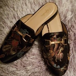 Printed loafers